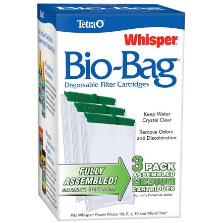 Whisper Assembled Bio-Bag Filter Medium Cartridges