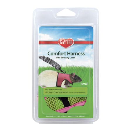 Comfort Harness & Stretchy Leash for Small Animals