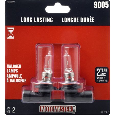 9005 MotoMaster Long Lasting Halogen Bulb, 2-pk