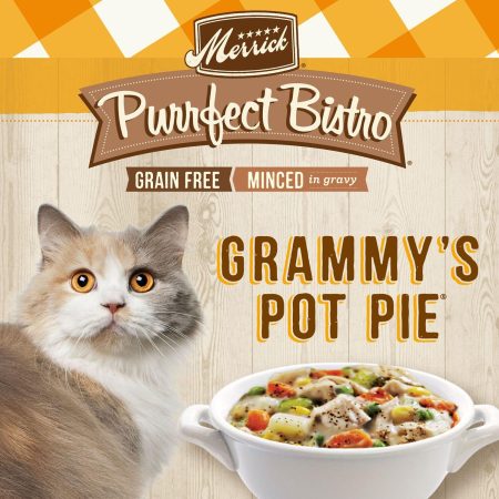 Purrfect Bistro Grammy's Pot Pie Minced Gravy Cat Food