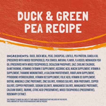 Limited Ingredient Grain Free Duck & Green Pea Adult Cat Food