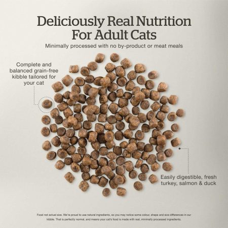 Grain-Free Turkey, Salmon & Duck Recipe Adult Cat Food