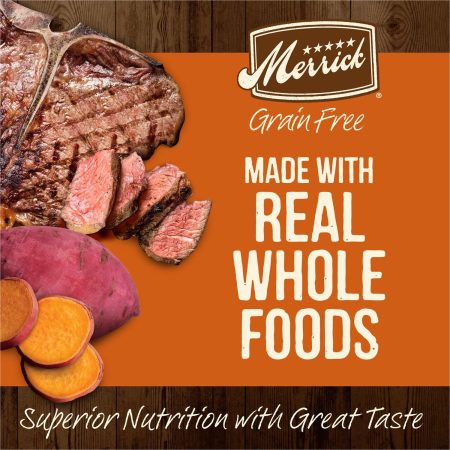 Real Texas Beef + Sweet Potato Grain-Free Recipe Adult Dog Food