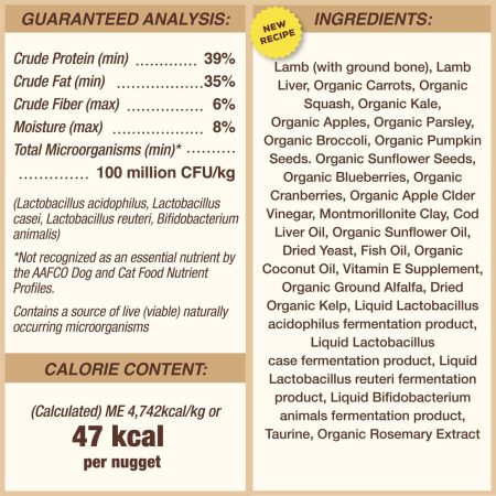 Freeze-Dried Nuggets Lamb Formula Dog Food