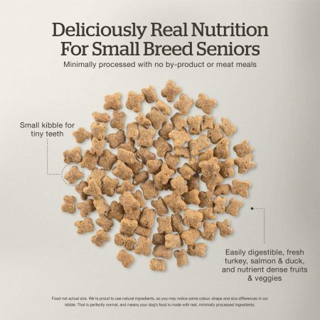 Grain-Free Turkey, Salmon & Duck Recipe Small Breed Senior Dog Food