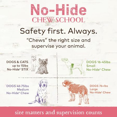 No-Hide Wild-Caught Salmon Natural Rawhide Alternative Dog Chew