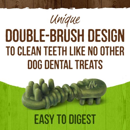 Fresh Kisses Double-Brush Coconut & Botanical Oils X-Small Breed Dog Treats