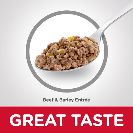 Beef & Barley Entree Adult 7+ Dog Food