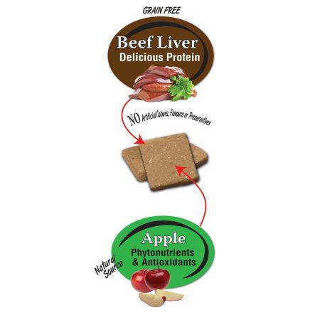 Liver Plus Apple Dog Treats