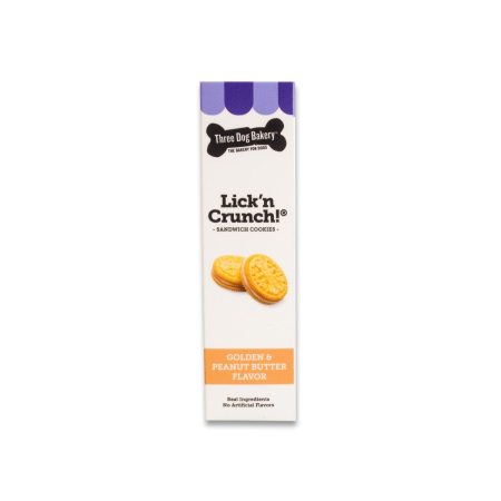 Lick'n Crunch! Golden & Peanut Butter Flavour Dog Treats