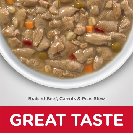 Healthy Cuisine Braised Beef, Carrots & Peas Stew Adult Dog Food