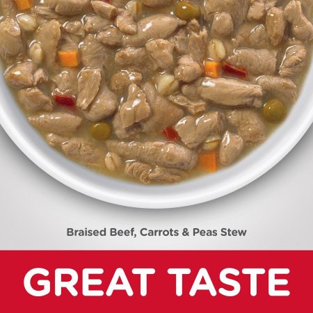 Healthy Cuisine Braised Beef, Carrots & Peas Stew Adult 7+ Dog Food