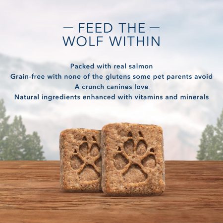 Wilderness Crunchy Trail Treats Salmon Recipe Dog Treats