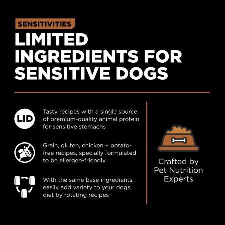 Sensitivities Limited Ingredient Grain-Free Venison Recipe Dog Food