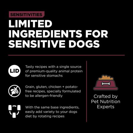 Sensitivities Limited Ingredient Grain-Free Lamb Recipe Dog Food