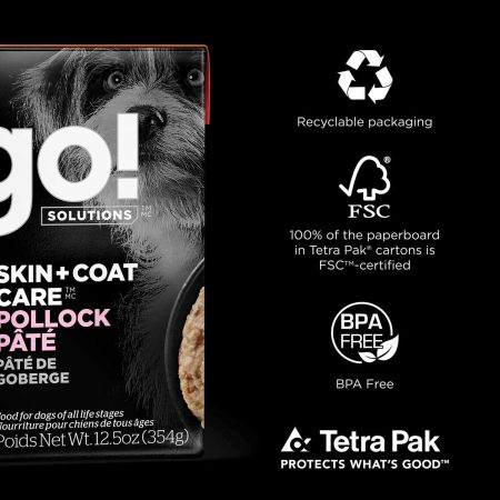 Skin + Coat Care Pollock Pate Recipe Dog Food