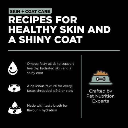 Skin + Coat Care Turkey + Salmon Pate Recipe Dog Food