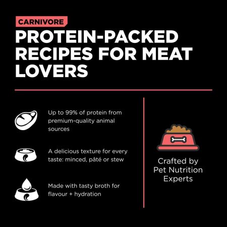 Carnivore Grain-Free Salmon + Cod Pate Recipe Cat Food