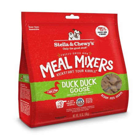 Freeze-Dried Duck Duck Goose Meal Mixers Dog Food