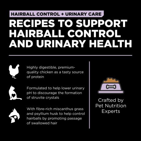 Hairball Control + Urinary Care Chicken Recipe Adult Cat Food