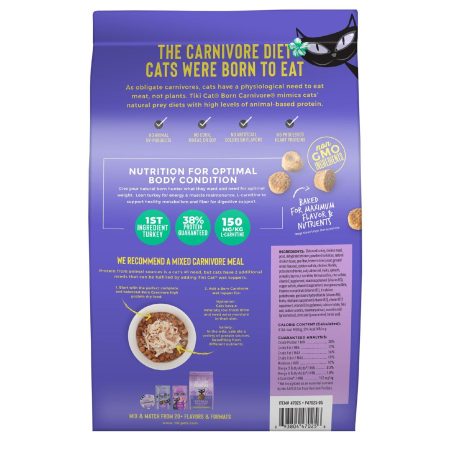 Born Carnivore Turkey & Peas Luau Light Cat Food