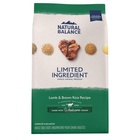 Limited Ingredient Lamb & Brown Rice Recipe Adult Dog Food