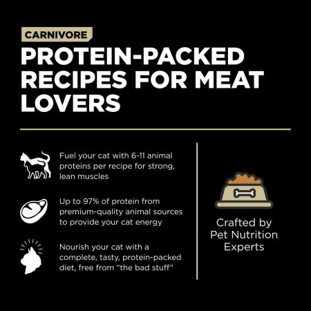 Carnivore Grain-Free Lamb + Wild Boar Recipe Cat Food