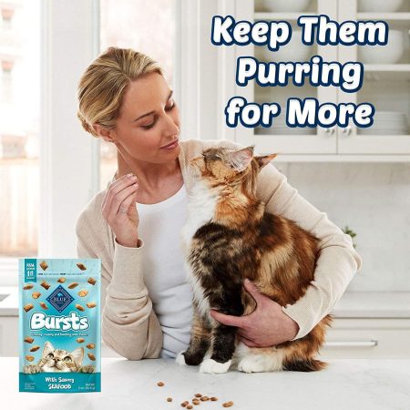 Bursts Savory Seafood Cat Treats