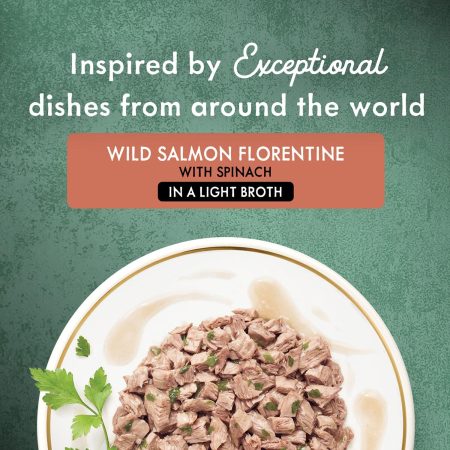 Medleys Wild Salmon Florentine Adult Cat Food