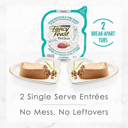 Petites Ocean Whitefish & Tuna Entree Pate Cat Food