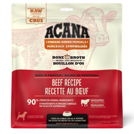 Freeze-Dried Morsels Ranch-Raised Beef Recipe Dog Food