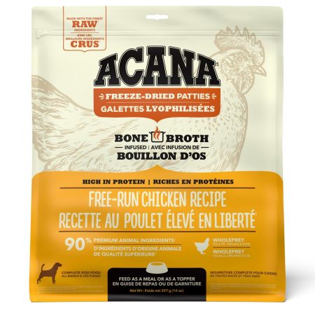 Freeze-Dried Patties Free-Run Chicken Recipe Dog Food