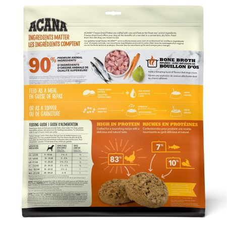 Freeze-Dried Patties Free Run Turkey Recipe Dog Food