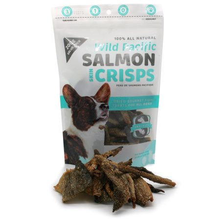 Wild Pacific Salmon Skin Crisps