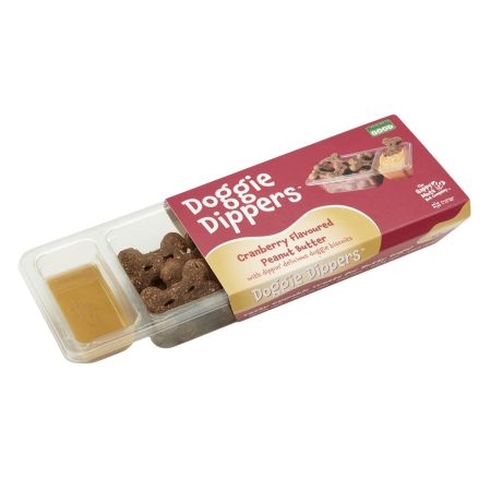 Doggie Dippers Cranberry Flavoured Peanut Butter Dog Treats