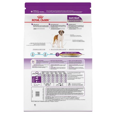 Size Health Nutrition Giant Breed Adult Dog Food