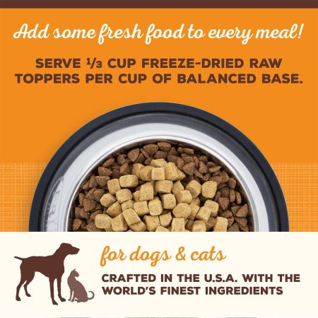 Cupboard Cuts Freeze-Dried Raw Toppers Beef Recipe Dog & Cat Food