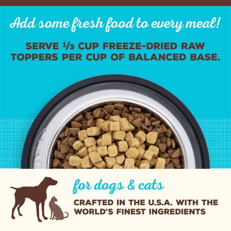 Cupboard Cuts Freeze-Dried Raw Toppers Fish Recipe Dog & Cat Food