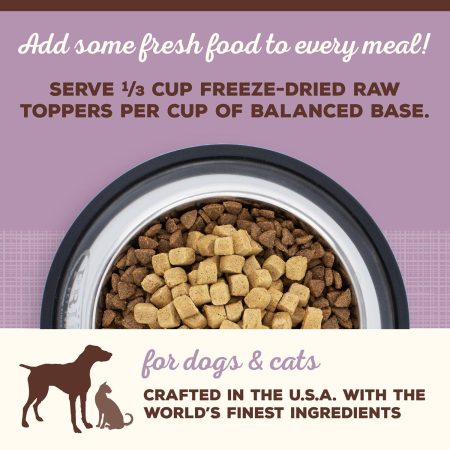 Cupboard Cuts Freeze-Dried Raw Toppers Turkey Recipe Dog & Cat Food