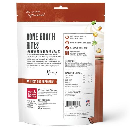 Bone Broth Bites Roasted with Beef & Carrots Dog Treats