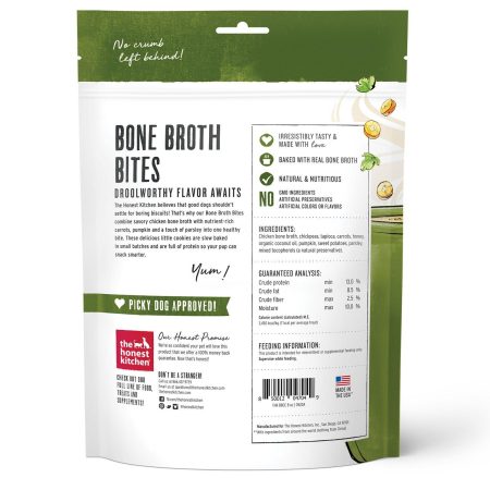 Bone Broth Bites Roasted with Chicken & Carrots Dog Treats