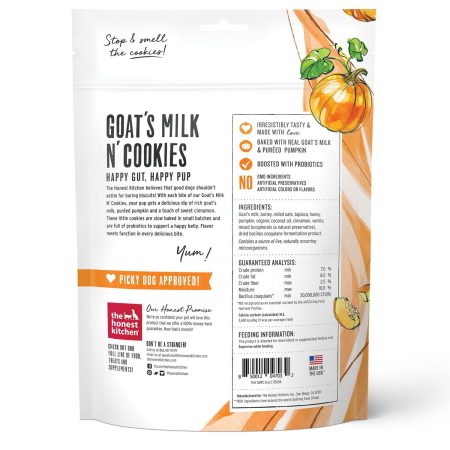 Goat's Milk N' Cookies Slow Baked with Pumpkin Dog Treats