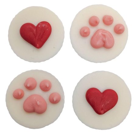 Valentine's Peanut Butter Cups Dog Treat