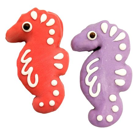 Ocean Seahorse Dog Cookie