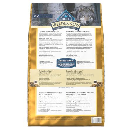 Wilderness Healthy Weight Chicken With Grain Recipe Adult Dog Food