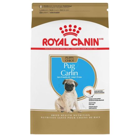 Breed Health Nutrition Pug Puppy Dog Food