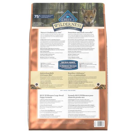 Wilderness Chicken With Grain Large Breed Puppy Dog Food