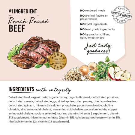 Whole Grain Beef Recipe Dog Food