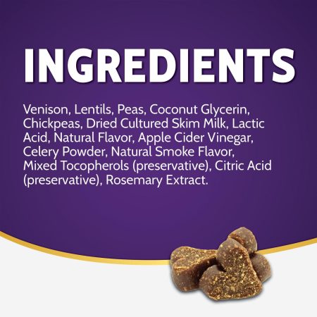 Soft Moist Venison Formula Dog Treats