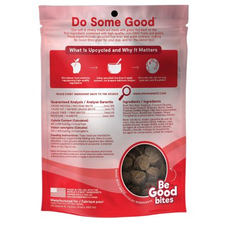 Be Good Bites Grass-Fed Beef Recipe Dog Treats